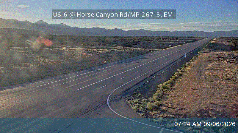 US-6 @ Horse Canyon Rd / MP 267.3, EM live camera view