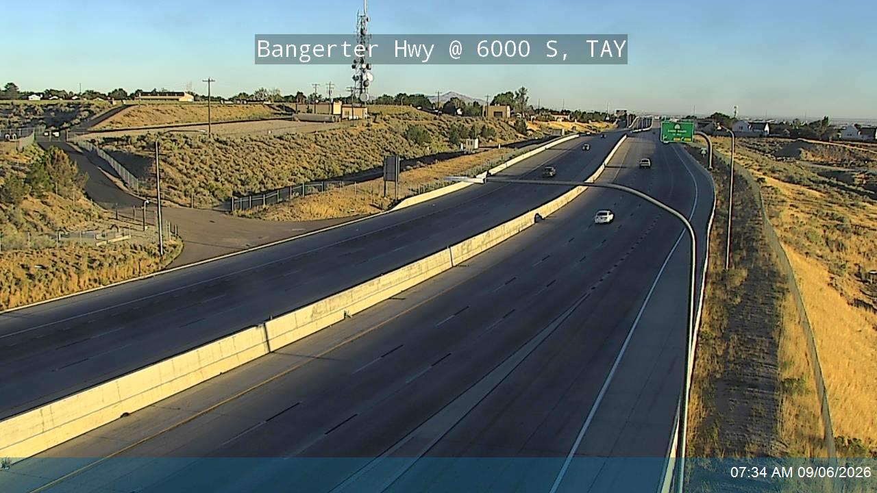 Bangerter Hwy / SR-154 @ 6000 S, TAY live camera view
