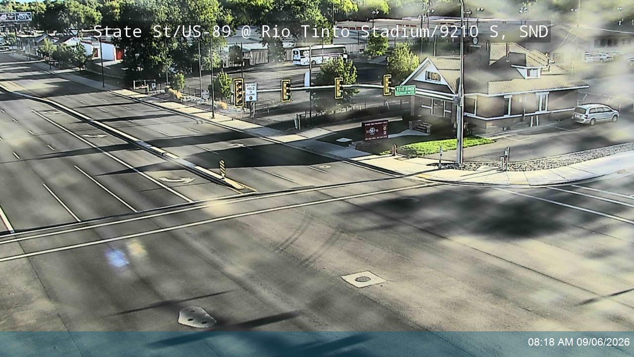 State St / US-89 @ Rio Tinto Stadium / 9210 S, SND live camera view