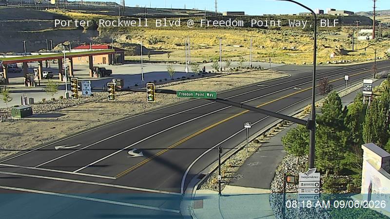 Porter Rockwell Blvd / SR-131 @ Freedom Point Way, BLF live camera view