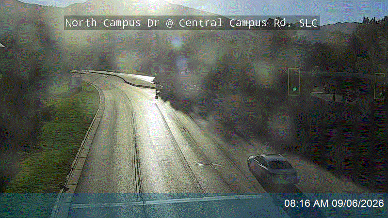 North Campus Dr / SR-282 @ Central Campus Rd, SLC live camera view