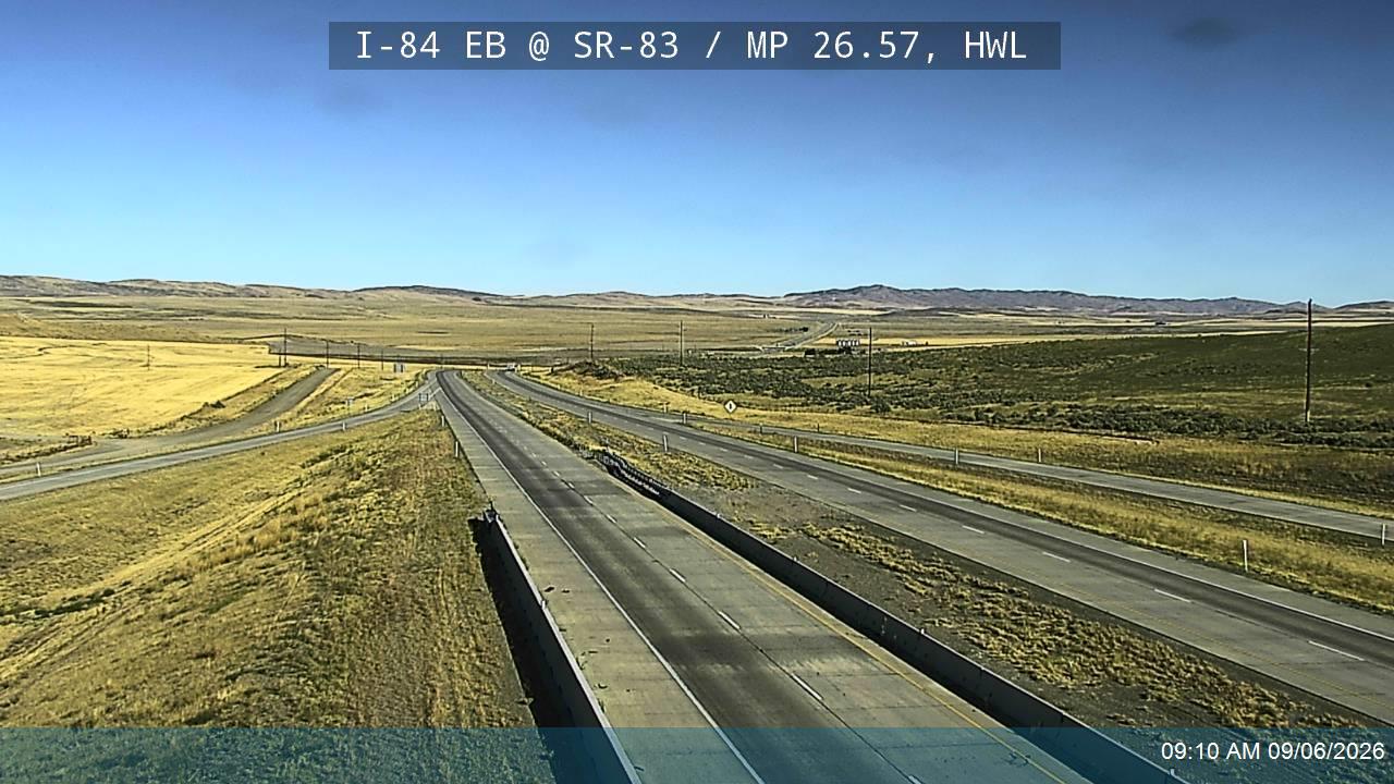 I-84 EB @ SR-83 / MP 26.57, HWL live camera view