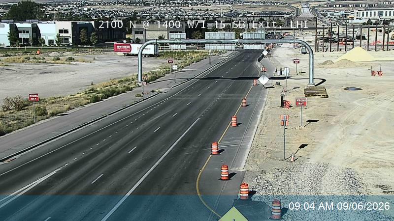 2100 N / SR-194 EB @ 1400 W / I-15 SB Exit, LHI live camera view