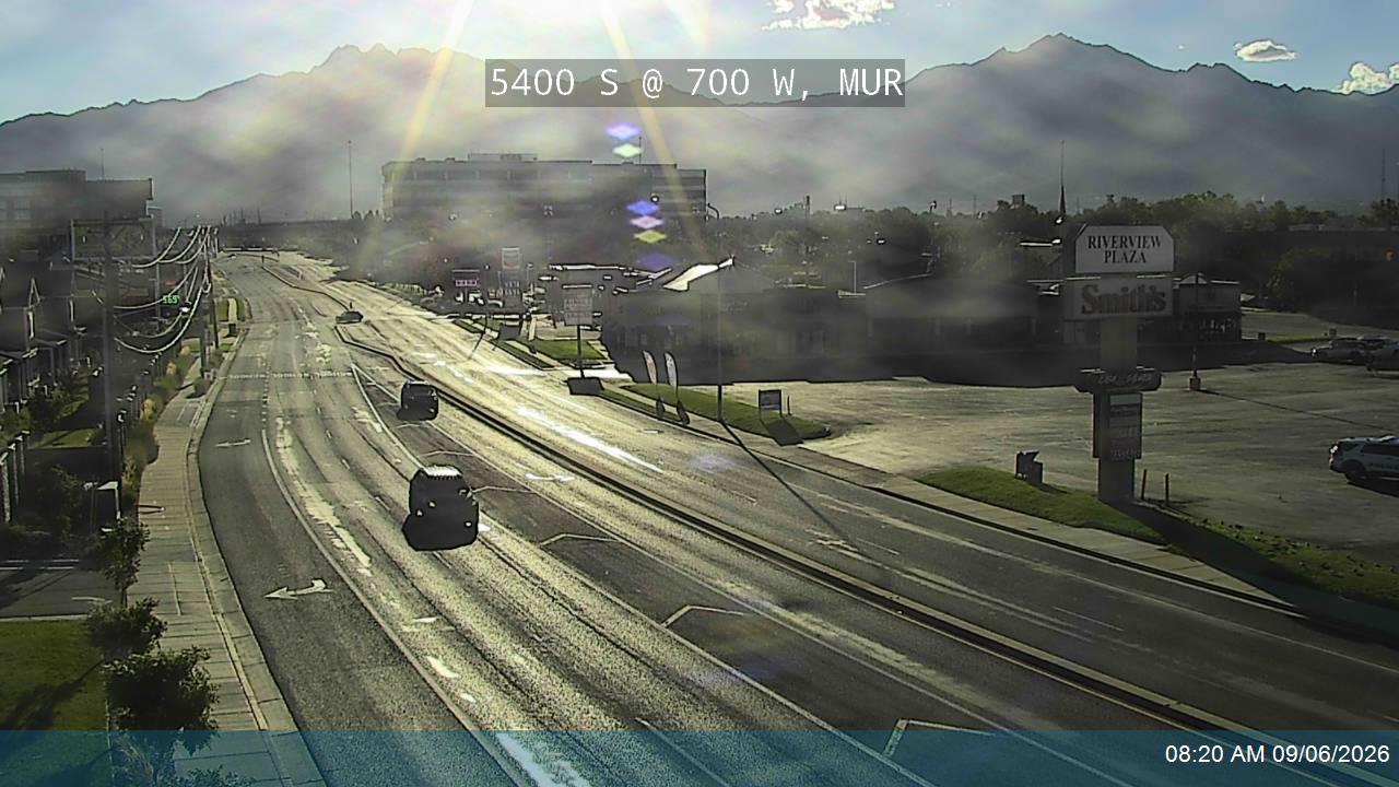 5400 S / SR-173 @ 700 W / Murray Blvd, MUR live camera view