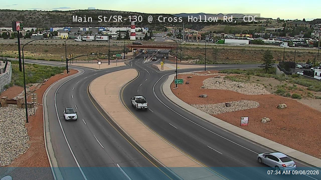 Main St / SR-130 @ Cross Hollow Rd / Old Hwy 91, CDC live camera view