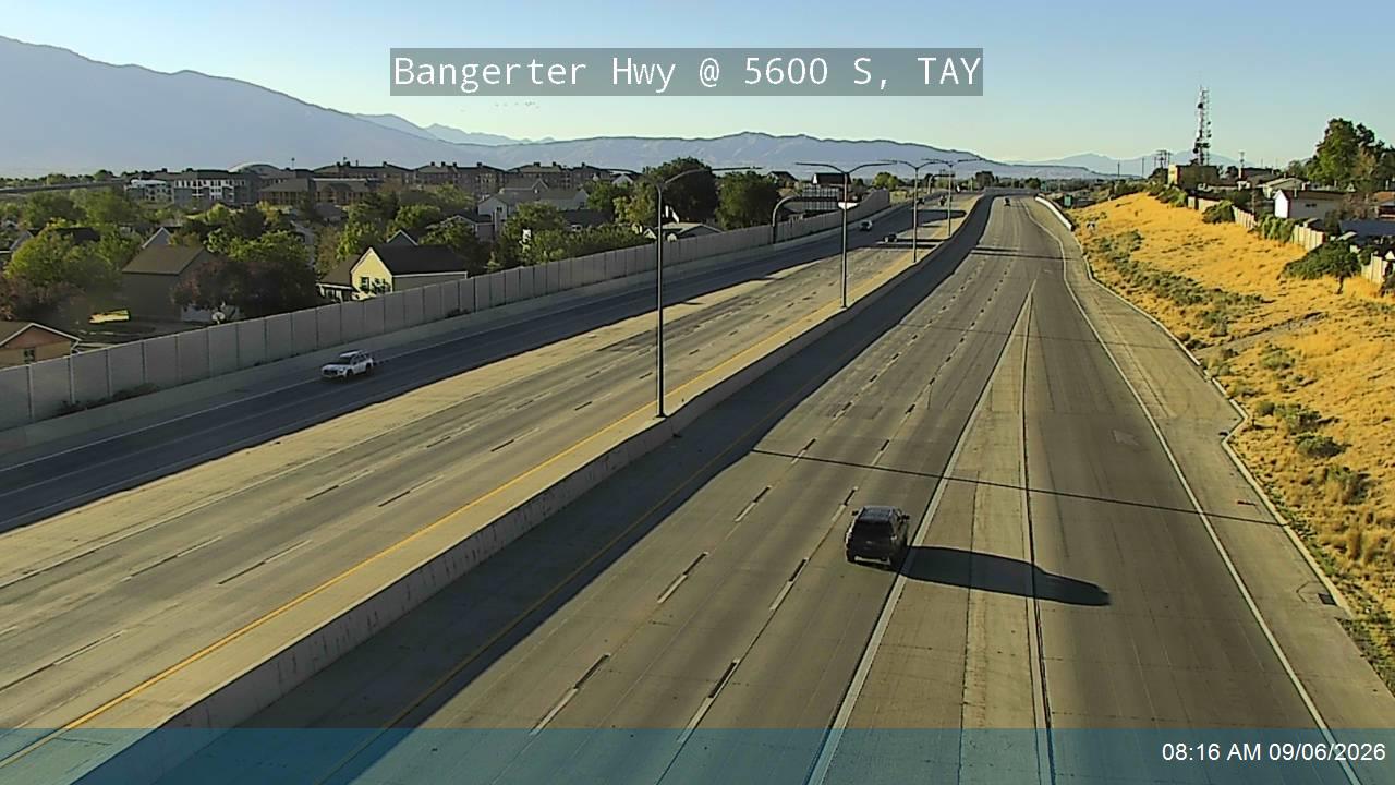 Bangerter Hwy / SR-154 @ 5600 S, TAY live camera view