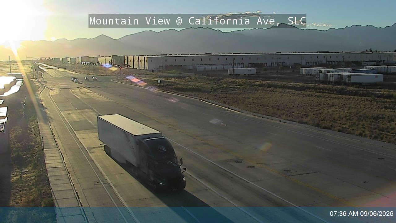 Mountain View / SR-85 NB @ California Ave / 1400 S, SLC live camera view