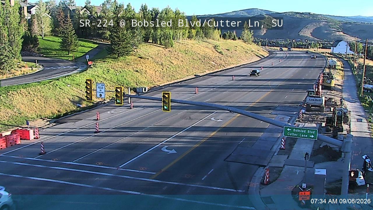 SR-224 @ Bobsled Blvd / Cutter Ln, SU live camera view