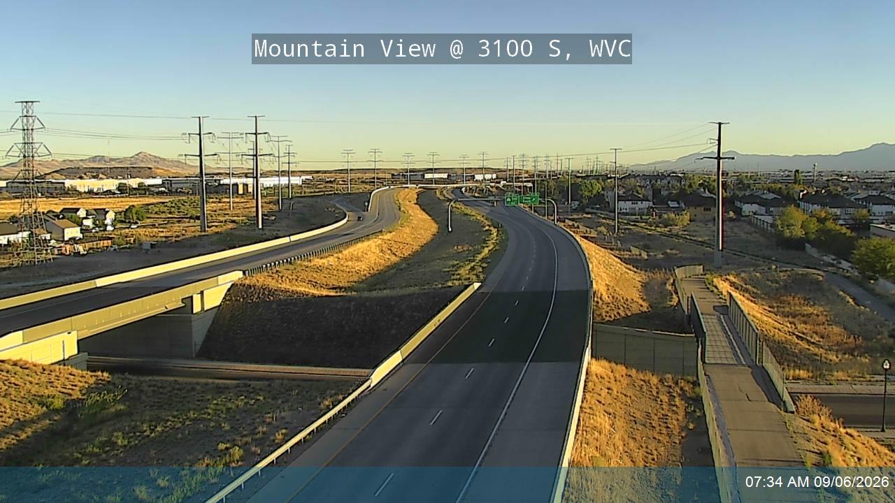 Mountain View / SR-85 NB @ 3100 S / MP 22.5, WVC live camera view