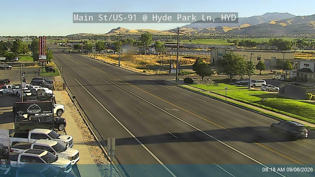 Main St / US-91 @ Hyde Park Ln, HYD live camera view