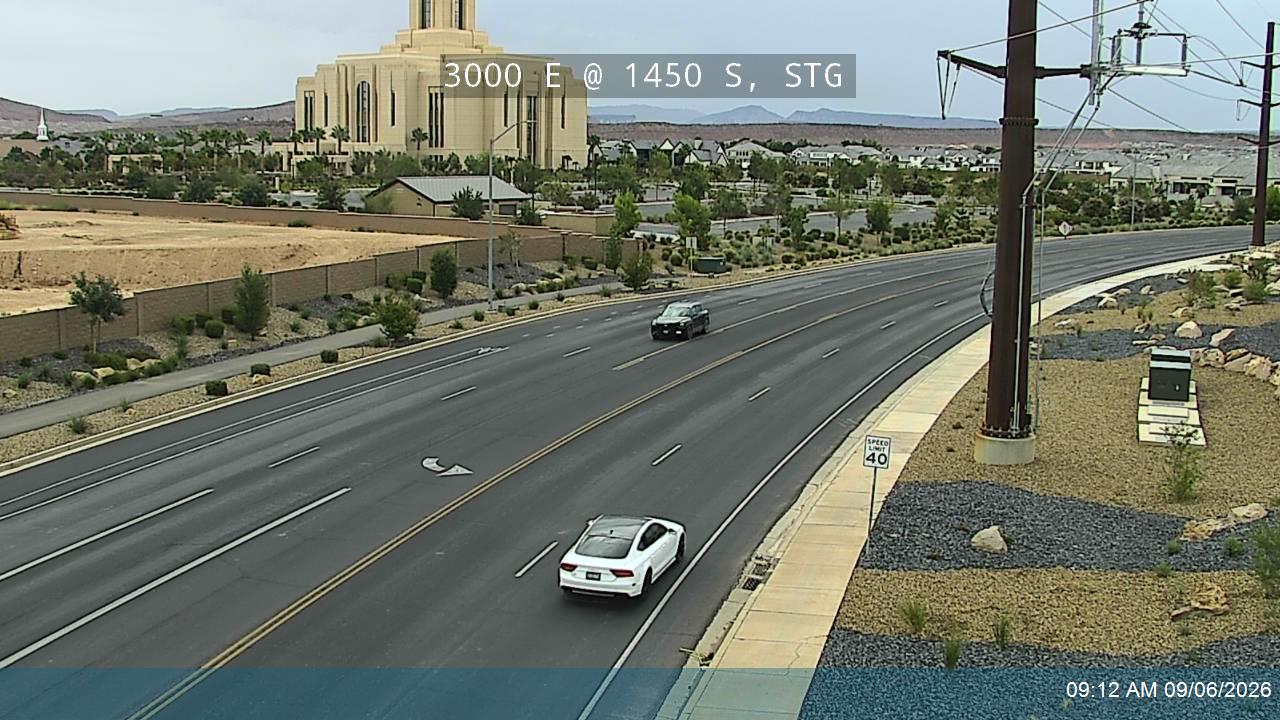 3000 E @ 1450 S, STG live camera view