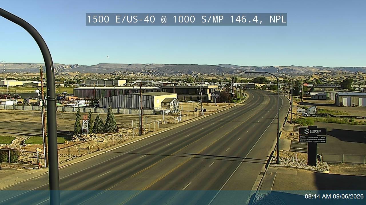 1500 E / US-40 @ 1000 S / MP 146.4, NPL live camera view