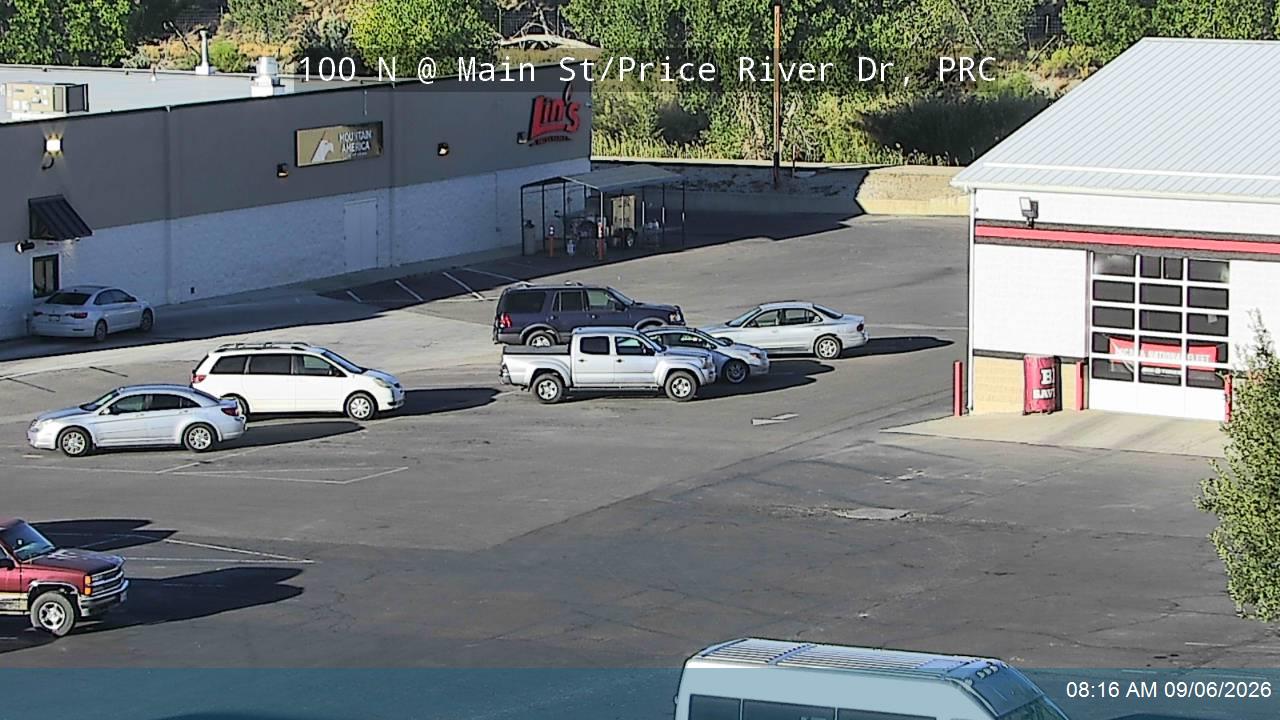 100 N / SR-55 @ Main St / Price River Dr, PRC live camera view