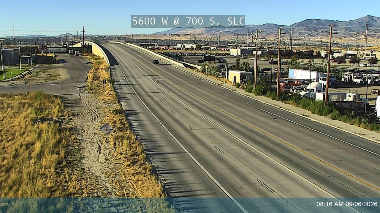 5600 W / SR-172 @ 700 S, SLC live camera view