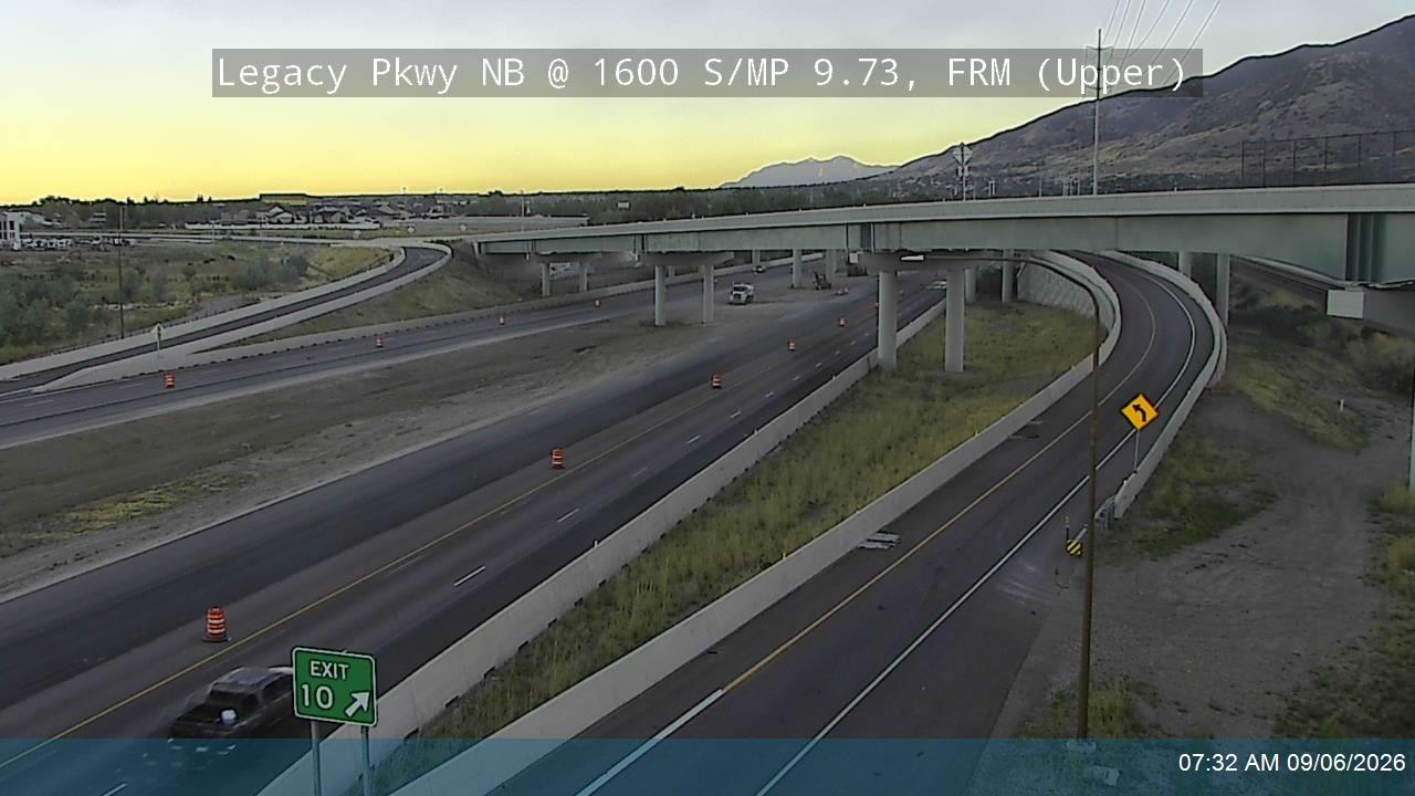 Legacy Pkwy / SR-67 NB @ 1600 S / MP 9.73, FRM (Upper) live camera view