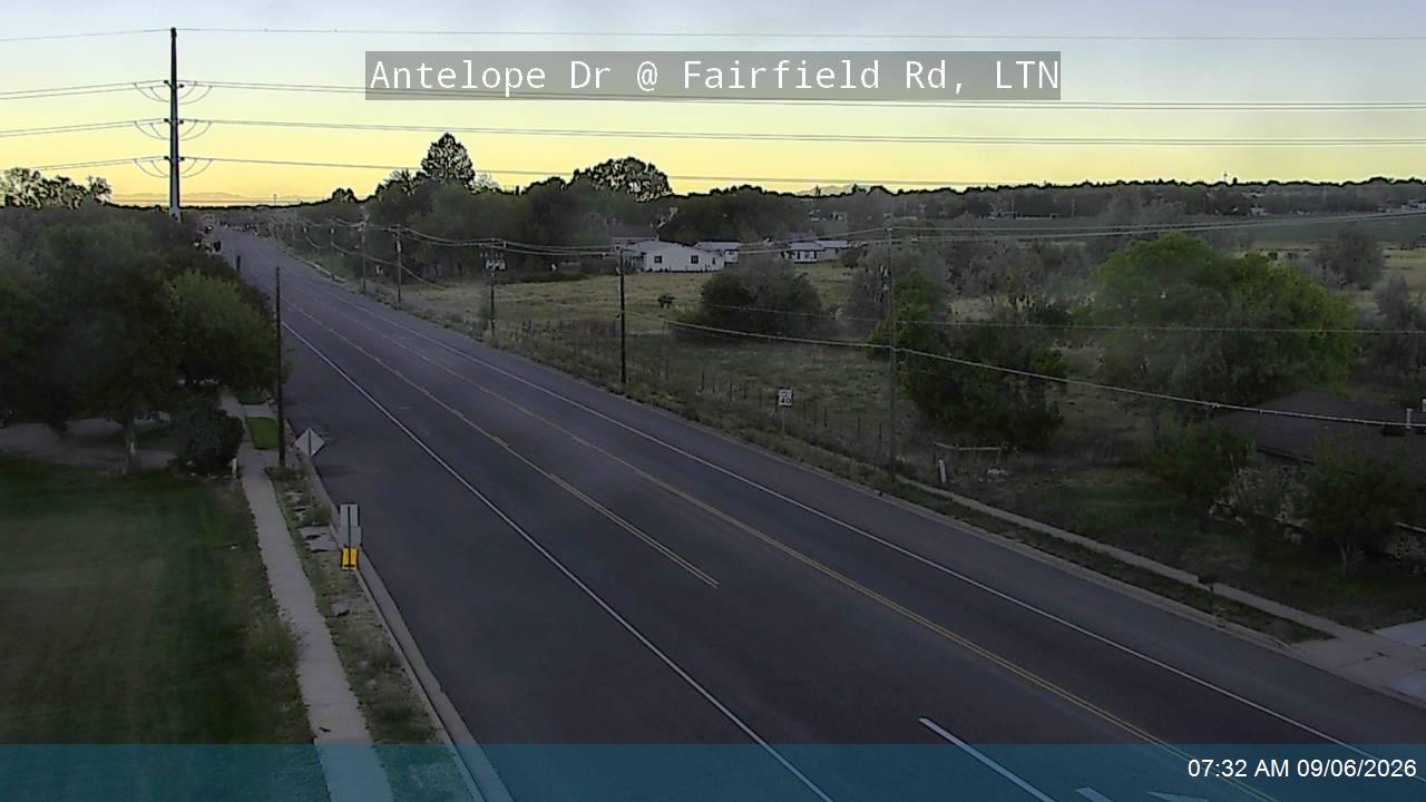 Antelope Dr / 2000 N @ Fairfield Rd / 850 E, LTN live camera view