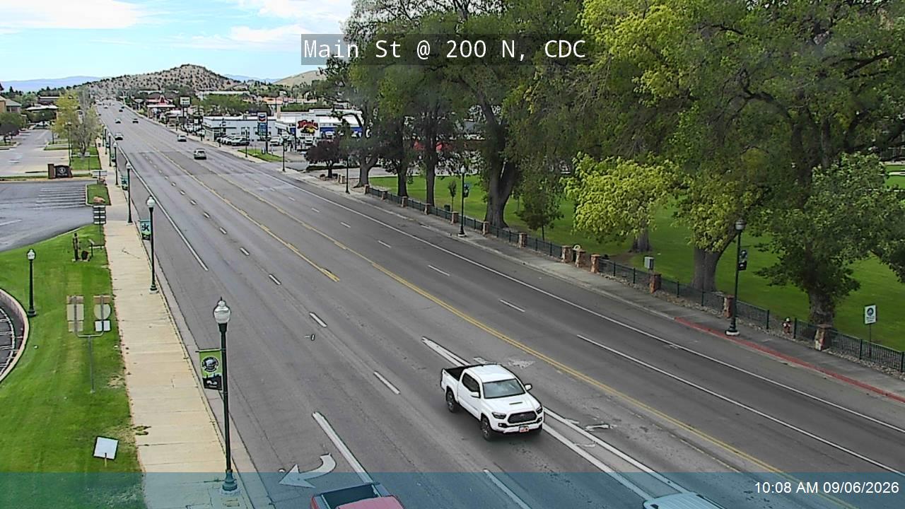 Main St / SR-130 @ 200 N / Freedom Blvd / SR-56, CDC live camera view