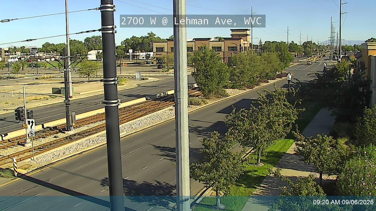 2700 W / Constitution Blvd @ Lehman Ave / 3590 S, WVC live camera view