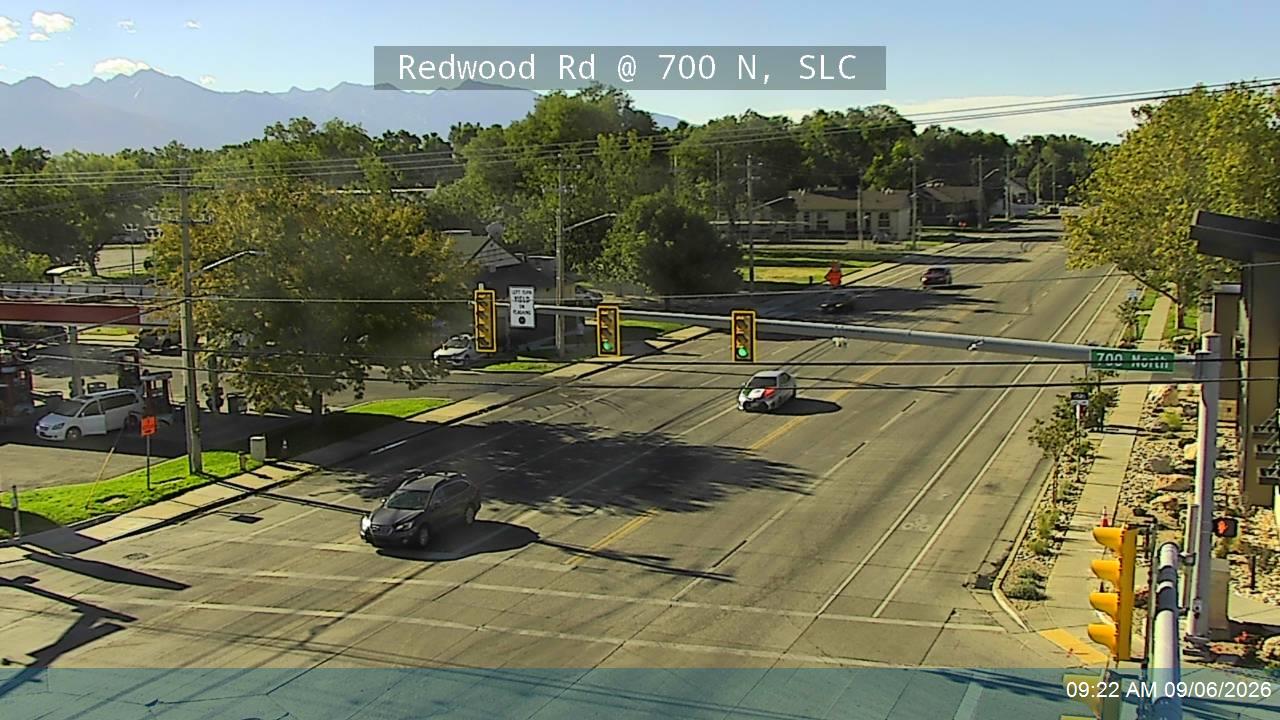 Redwood Rd / SR-68 @ 700 N, SLC live camera view