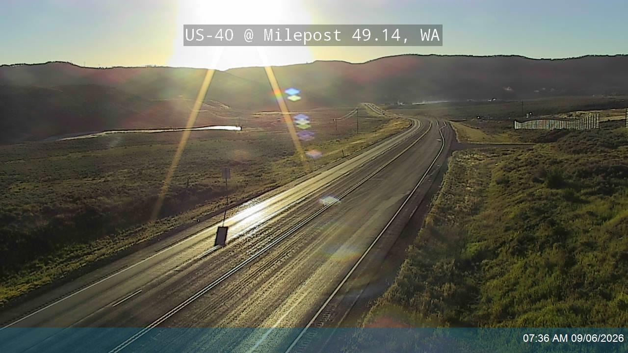 US-40 @ Milepost 49.14, WA live camera view