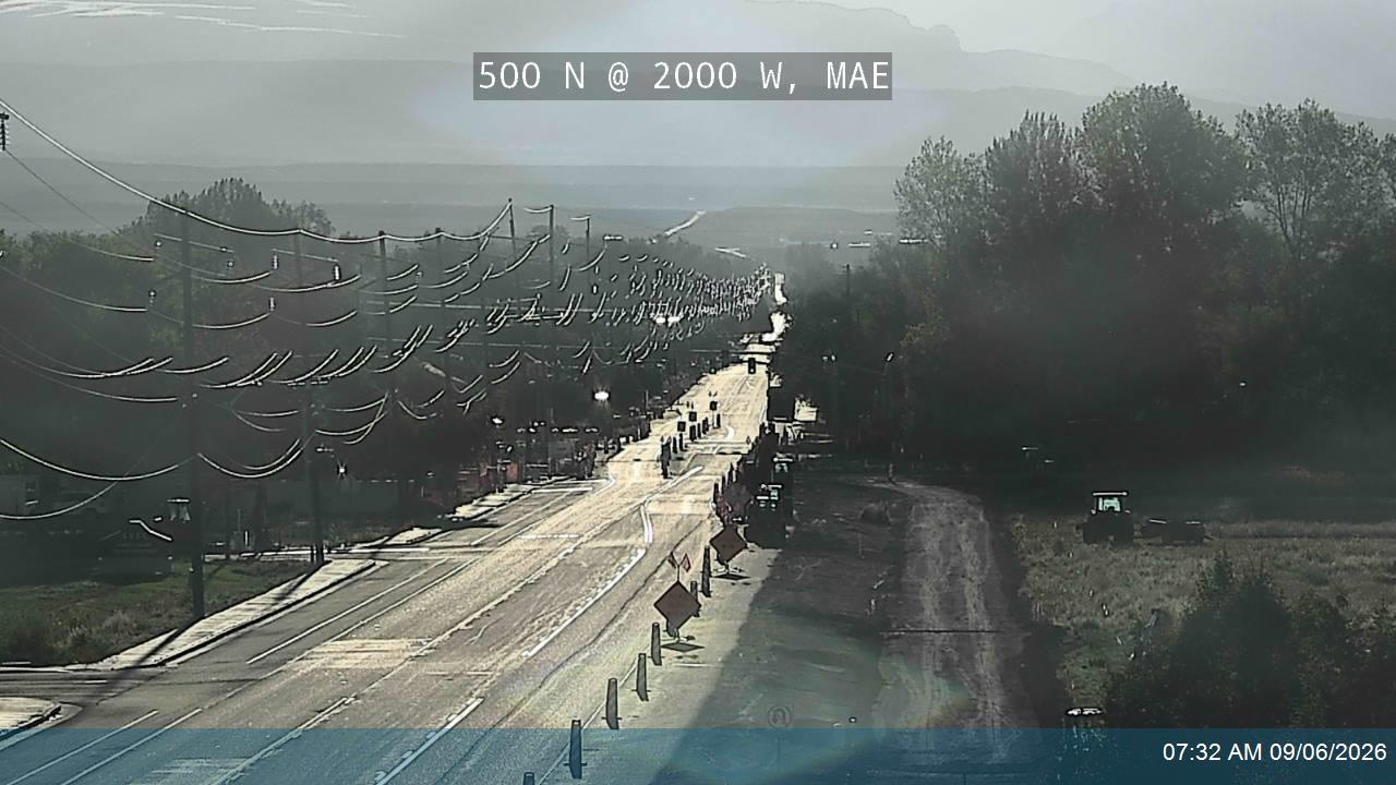 500 N / SR-121 @ 2000 W / Aggie Blvd / MP 38.32, MAE live camera view