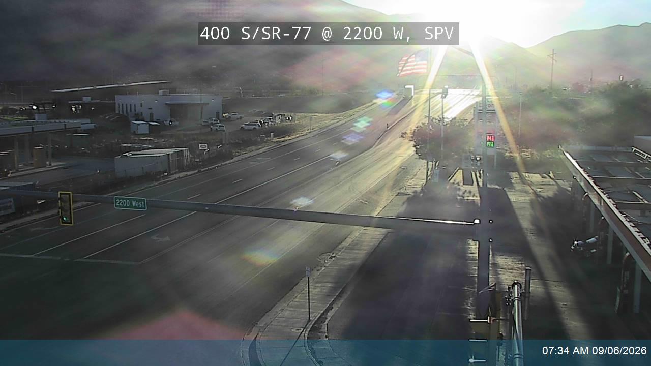 400 S / SR-77 @ 2200 W, SPV live camera view
