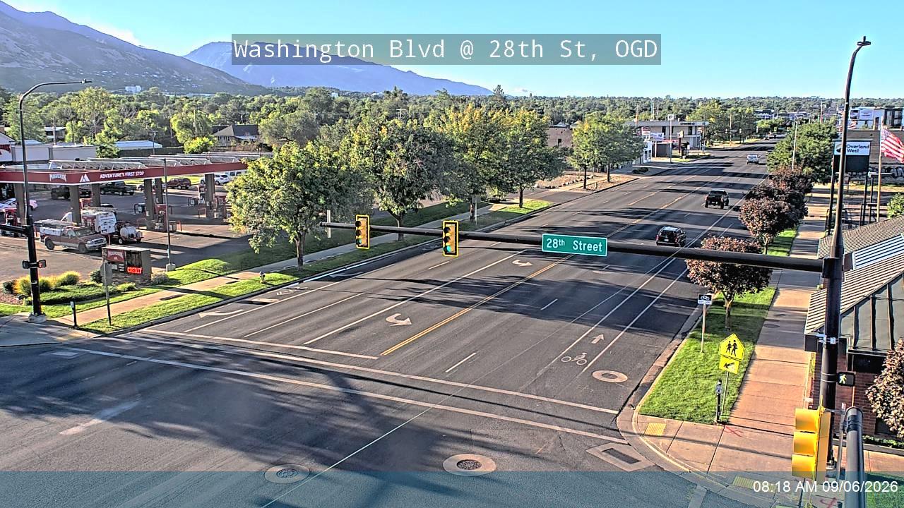 Washington Blvd / US-89 @ 28th St, OGD live camera view