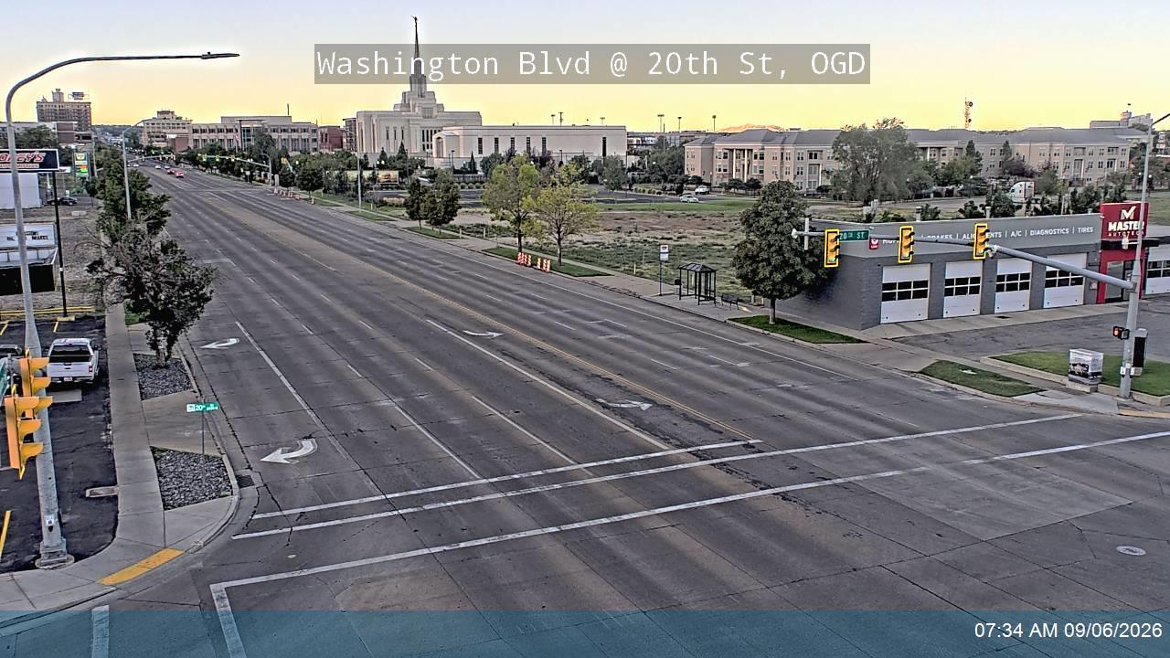 Washington Blvd / US-89 @ 20th St, OGD live camera view