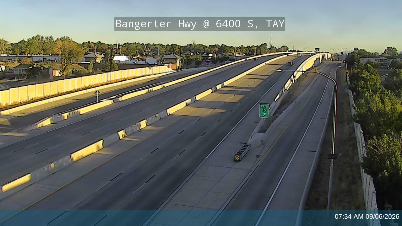 Bangerter Hwy / SR-154 @ 6400 S, TAY live camera view