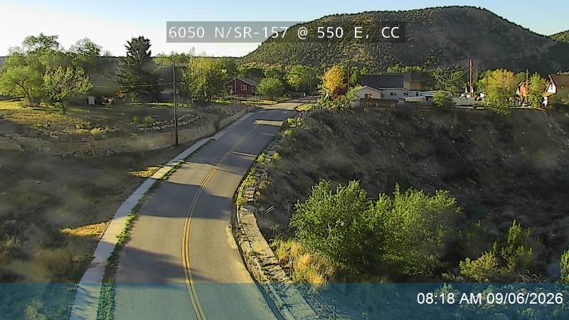 6050 N / SR-157 @ 550 E / MP 4.85, CC live camera view