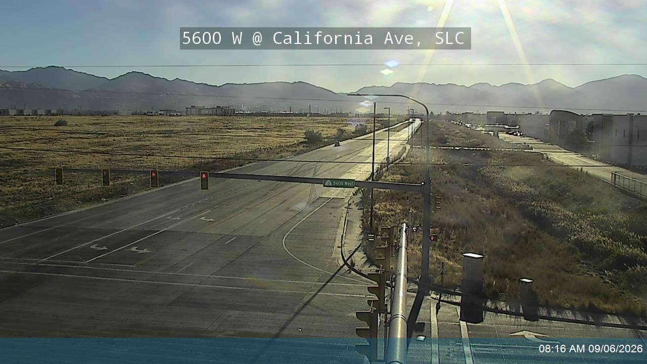 5600 W / SR-172 @ California Ave / 1400 S, SLC live camera view