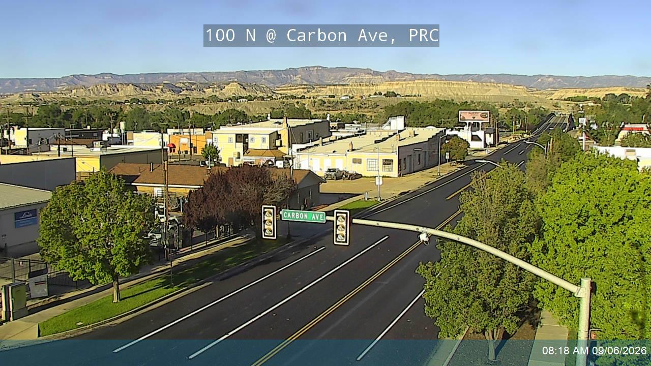 100 N / SR-55 @ Carbon Ave / SR-10, PRC live camera view