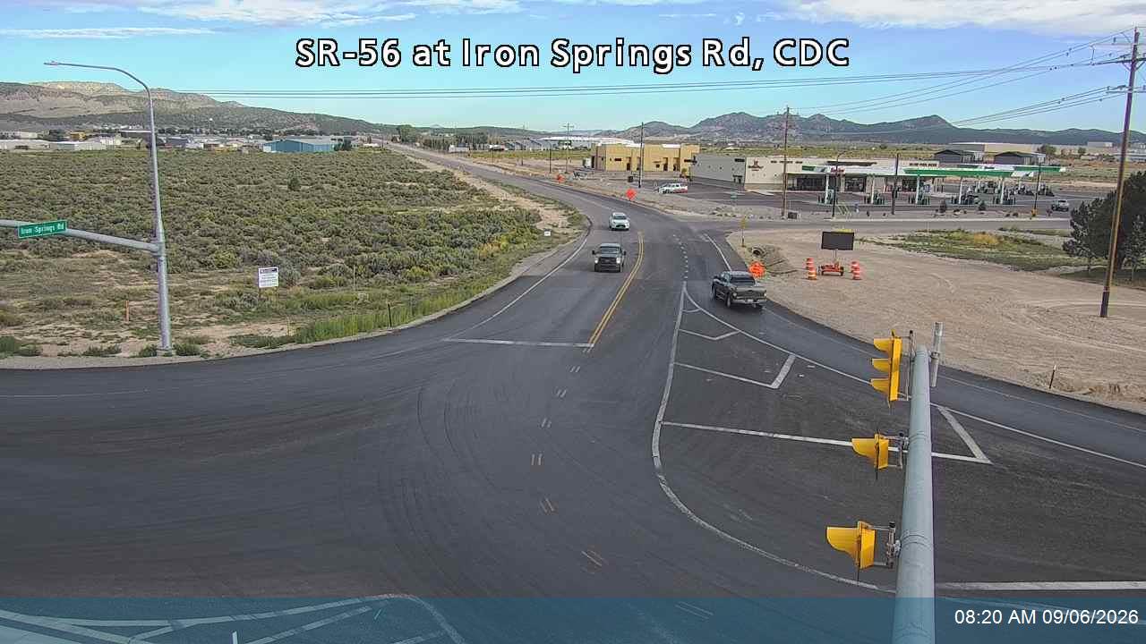 SR-56 @ Iron Springs Rd, CDC live camera view