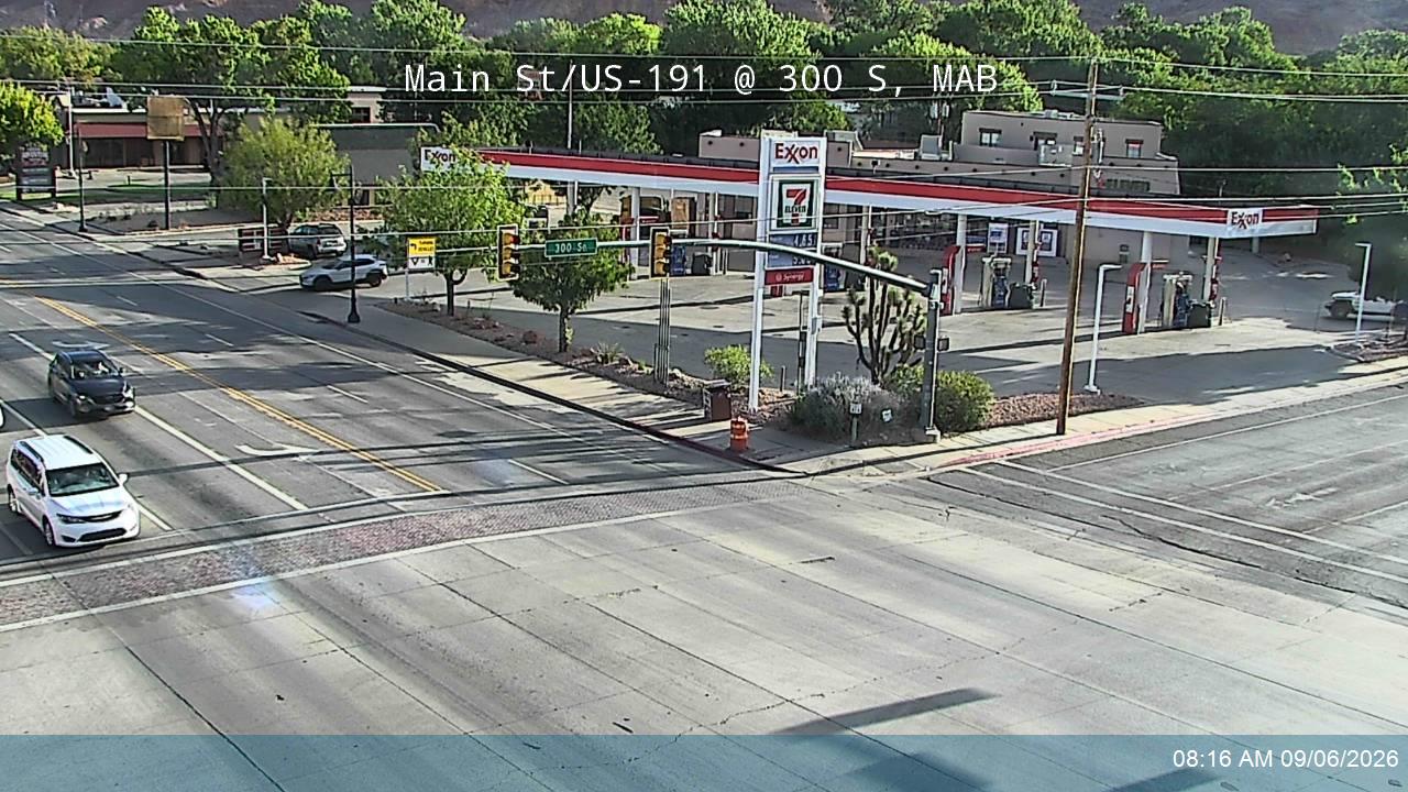 Main St / US-191 @ 300 S, MAB live camera view