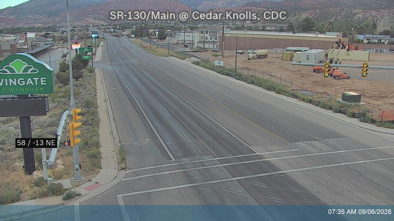 Main St / SR-130 @ Cedar Knolls, CDC live camera view
