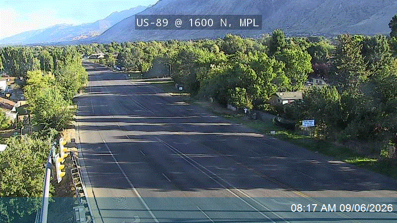 US-89 @ 1600 N, MPL live camera view