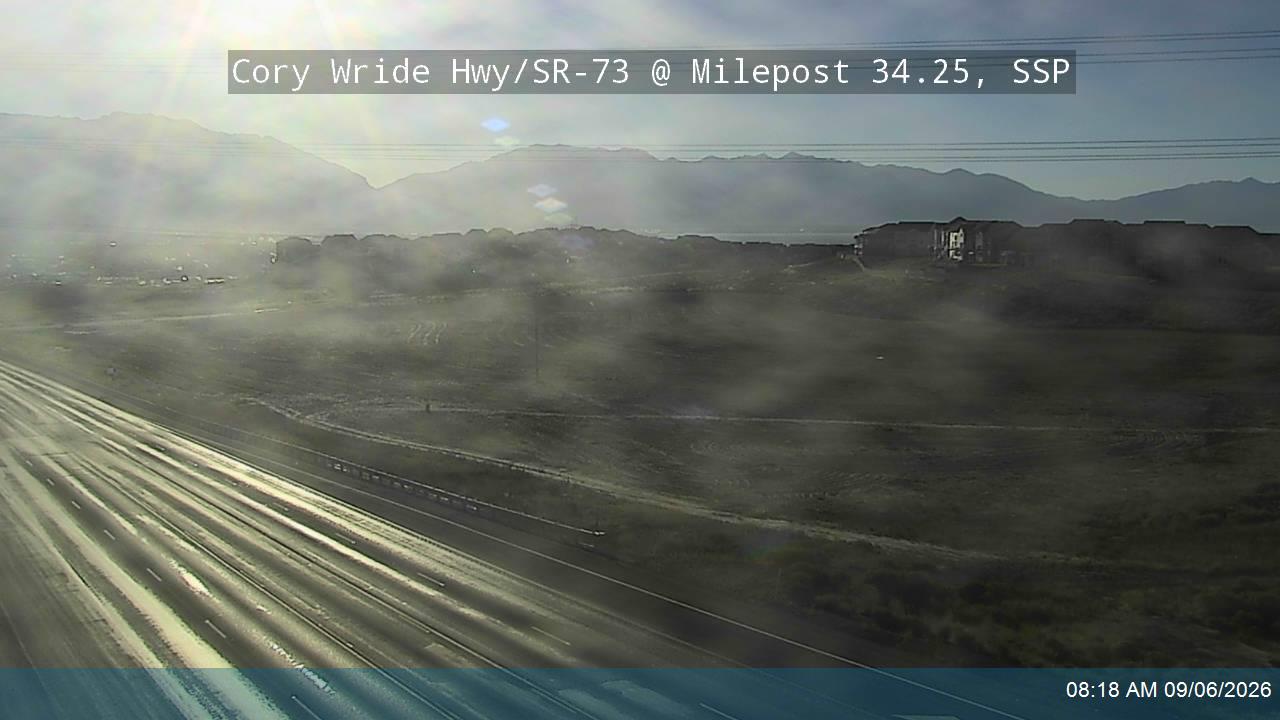 Cory Wride Hwy / SR-73 @ Milepost 34.25, SSP live camera view