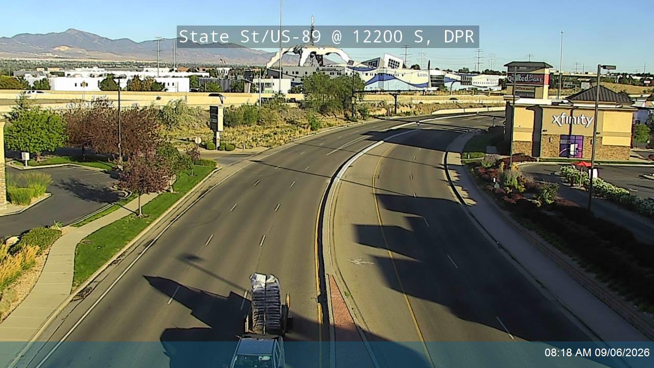 State St / US-89 @ 12200 S, DPR live camera view