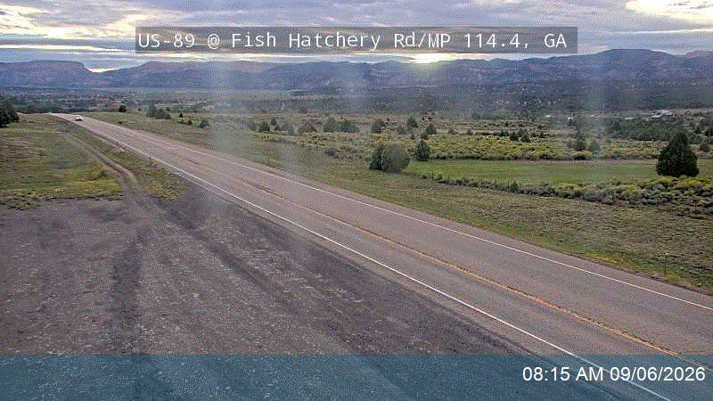 US-89 @ Fish Hatchery Rd / MP 114.4, GA live camera view