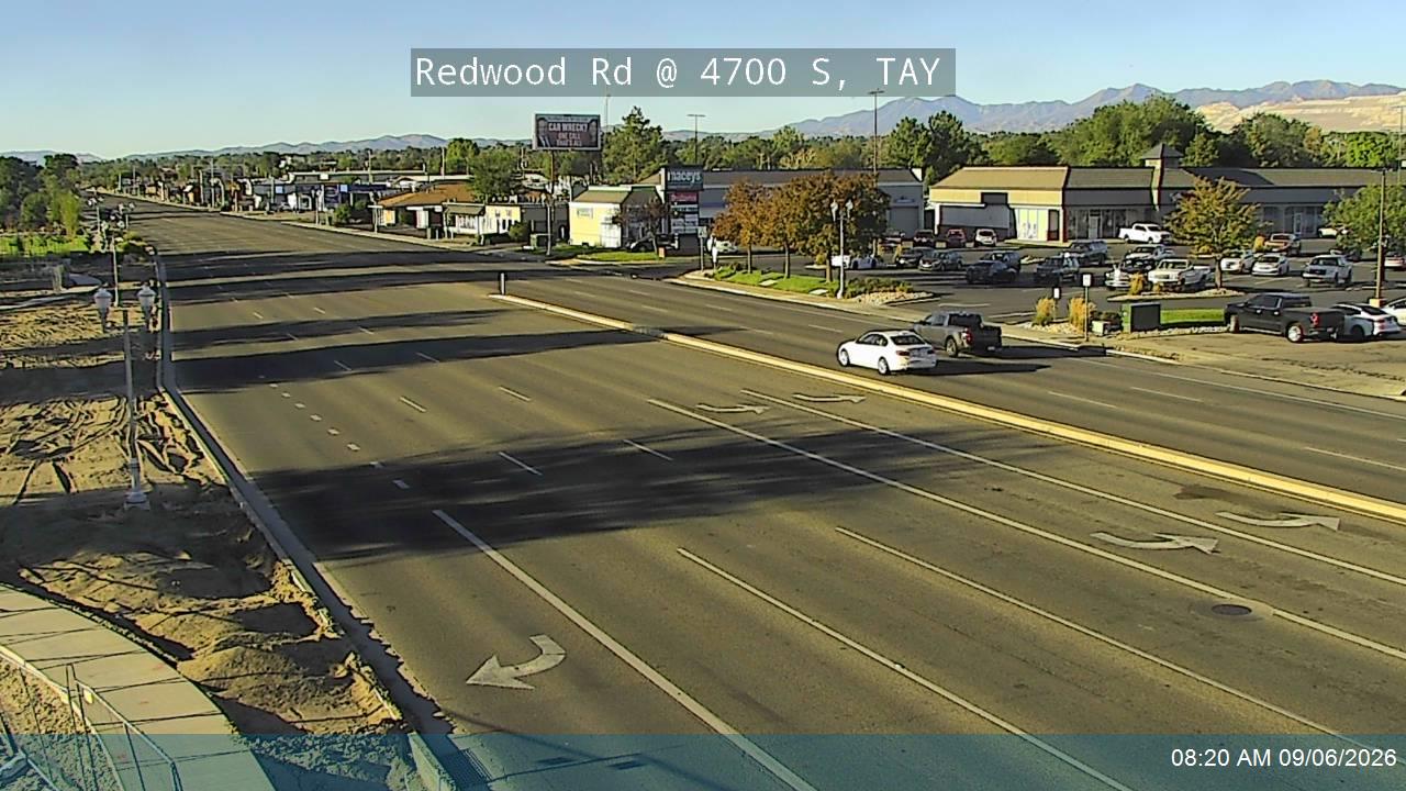 Redwood Rd / SR-68 @ 4700 S / SR-266, TAY live camera view
