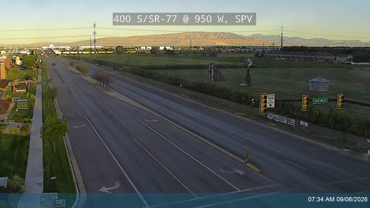 400 S / SR-77 @ 950 W, SPV live camera view