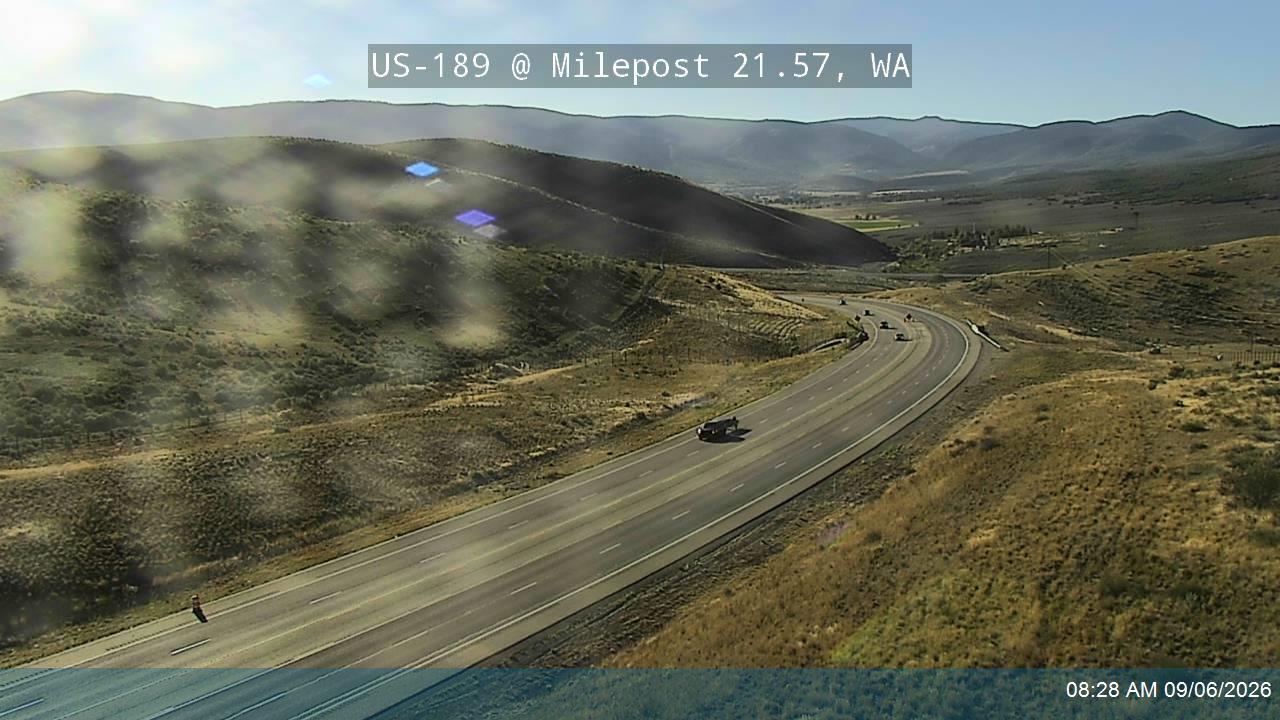 US-189 @ Milepost 21.57, WA live camera view