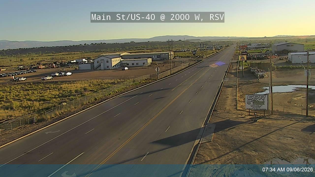 Main St / US-40 @ 2000 W / Hancock Cove Rd / MP 111.5, RSV live camera view