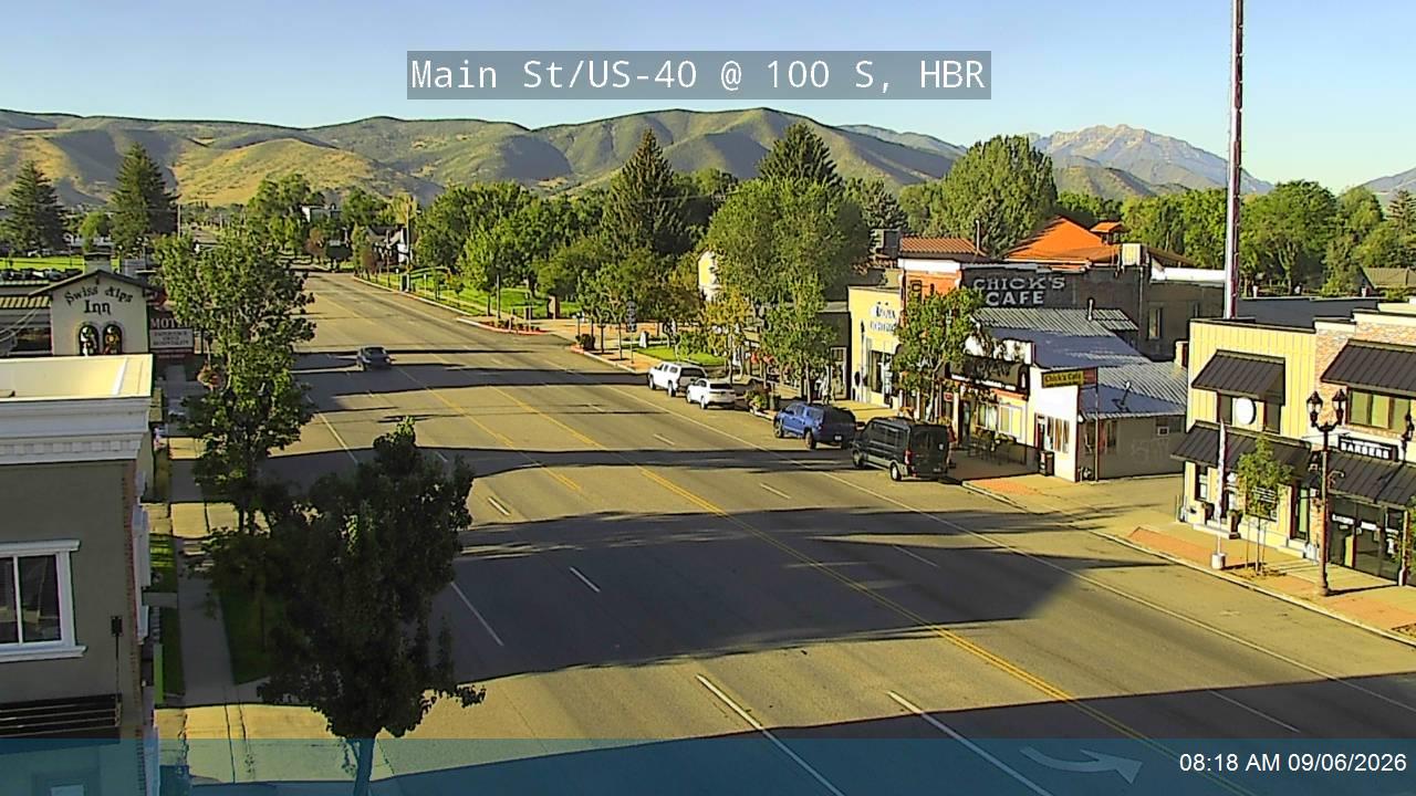 Main St / US-40 @ 100 S / MP 17, HBR live camera view