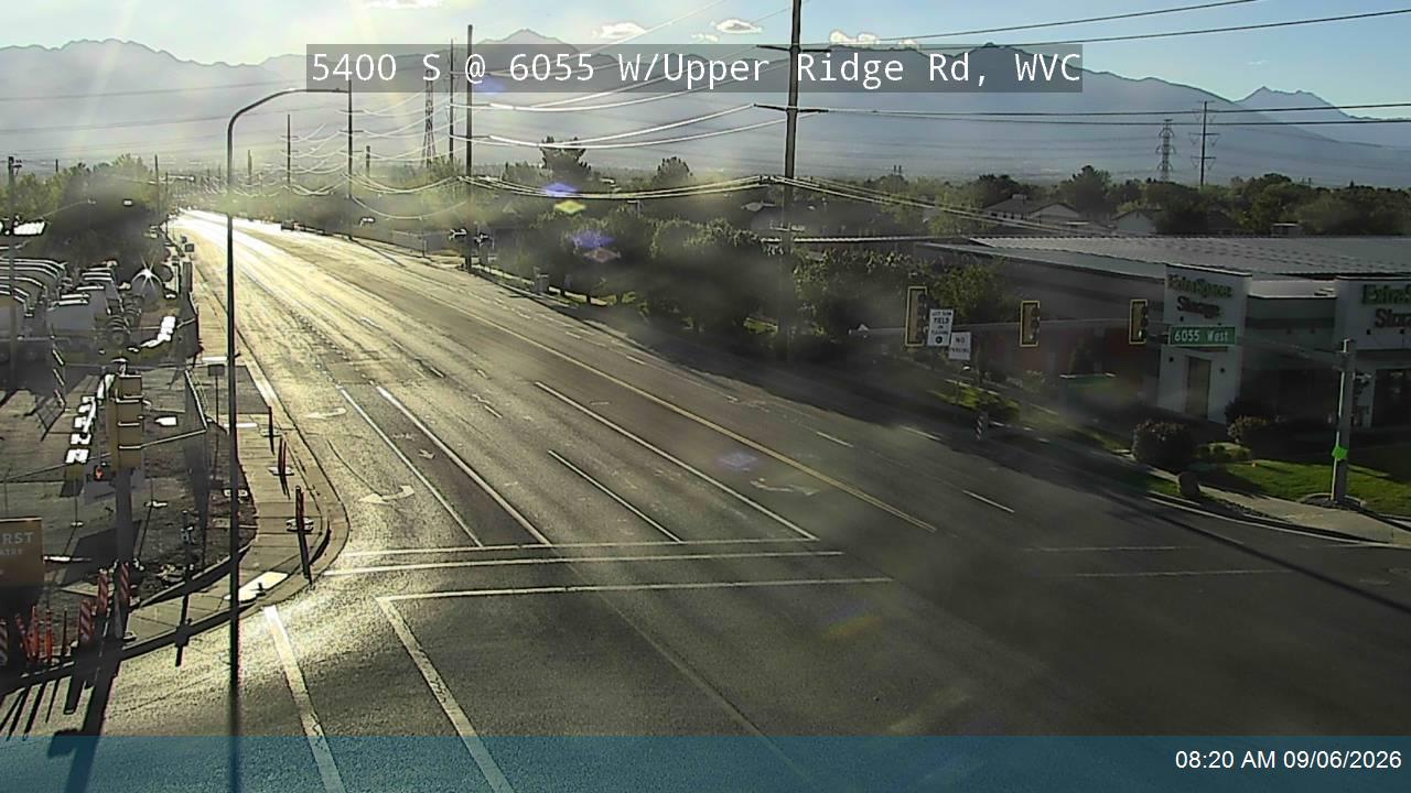 5400 S / SR-173 @ 6055 W / Upper Ridge Rd, WVC live camera view