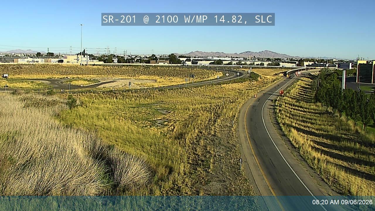 SR-201 @ 2100 W / MP 14.82, SLC live camera view