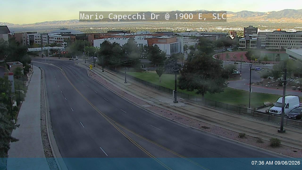 Mario Capecchi Dr / SR-282 @ 1900 E, SLC live camera view