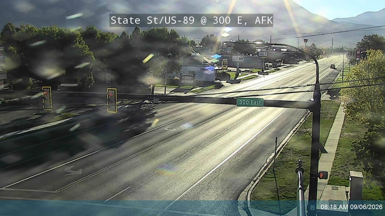 State St / US-89 @ 300 E, AFK live camera view