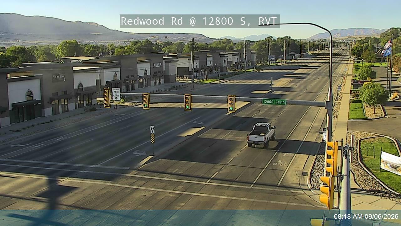 Redwood Rd / SR-68 @ 12800 S, RVT live camera view