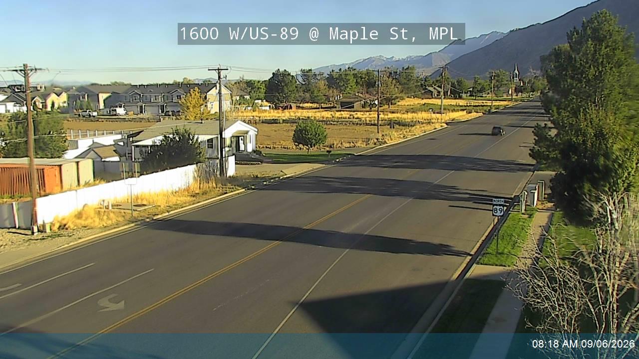 1600 W / US-89 @ Maple St / SR-147, MPL live camera view
